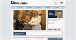 Desktop Screenshot of bankoflabor.com